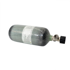 Баллон HOOFAR 3.0л, 300 Атм, M18x1.5 с манометром  (HFCFC-125-3,0-30-T)